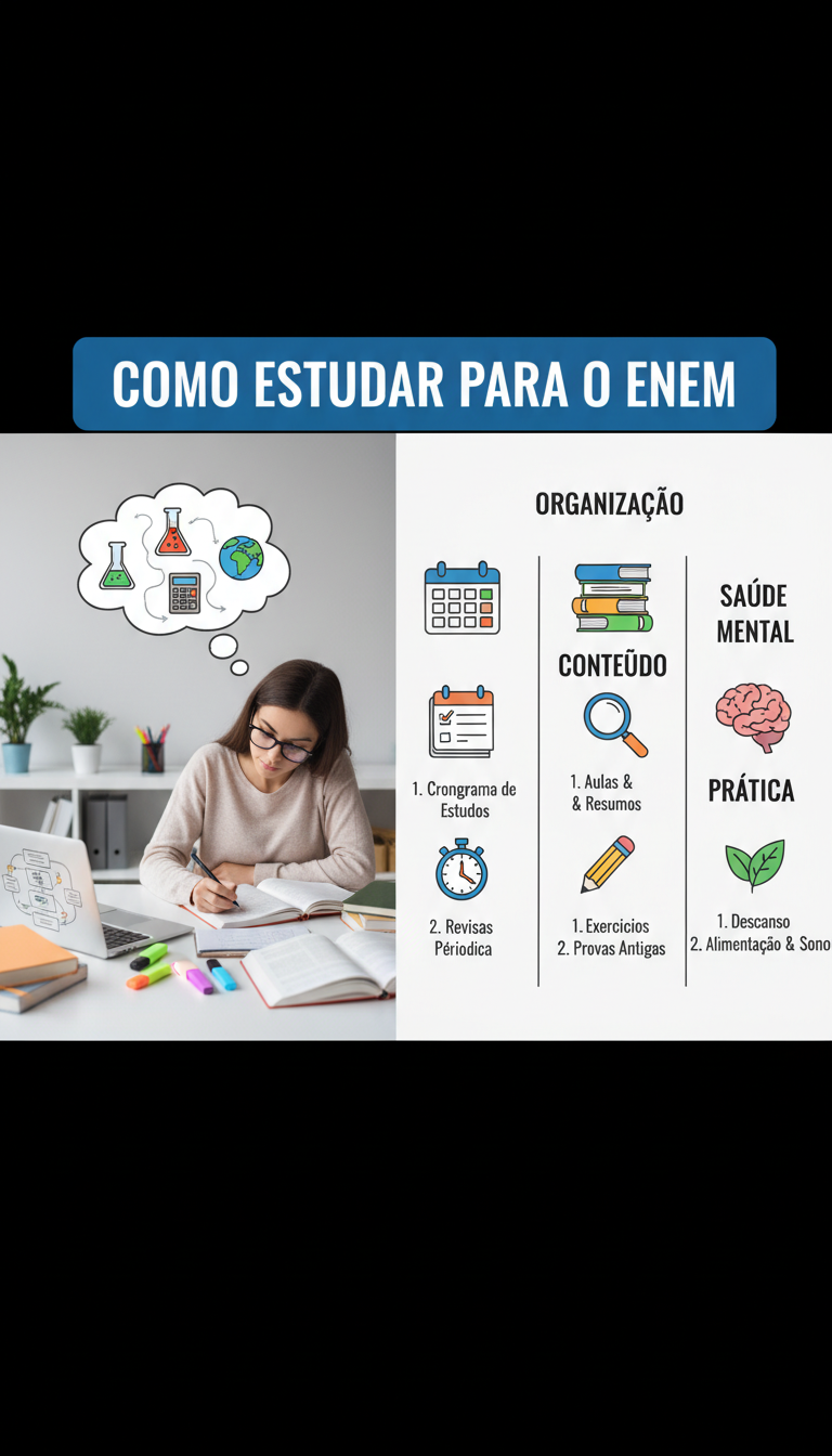 Como estudar para o ENEM: guia prático